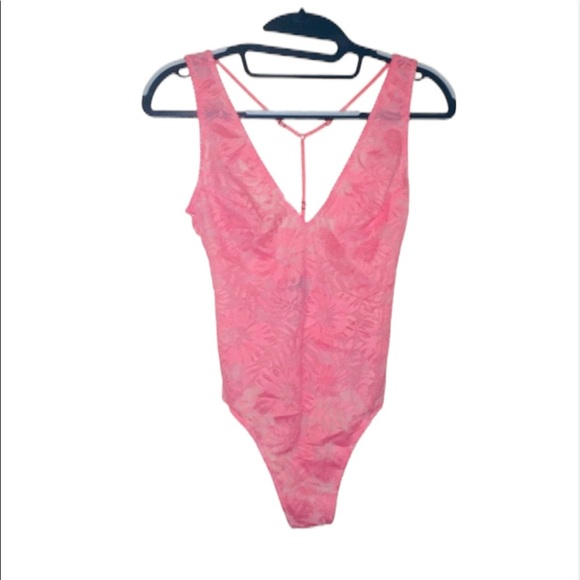 Victoria's Secret Other - NWT Victoria’s Secret: Rare 🔥 Extra Small & Small Coral Floral Bodysuit
